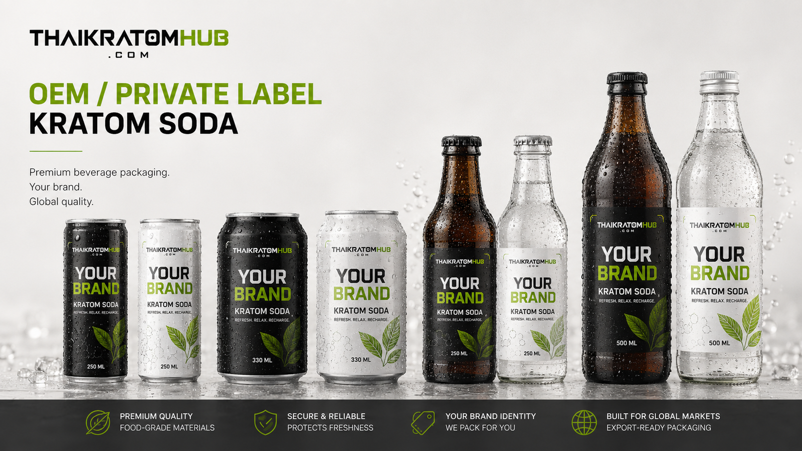 OEM kratom soda