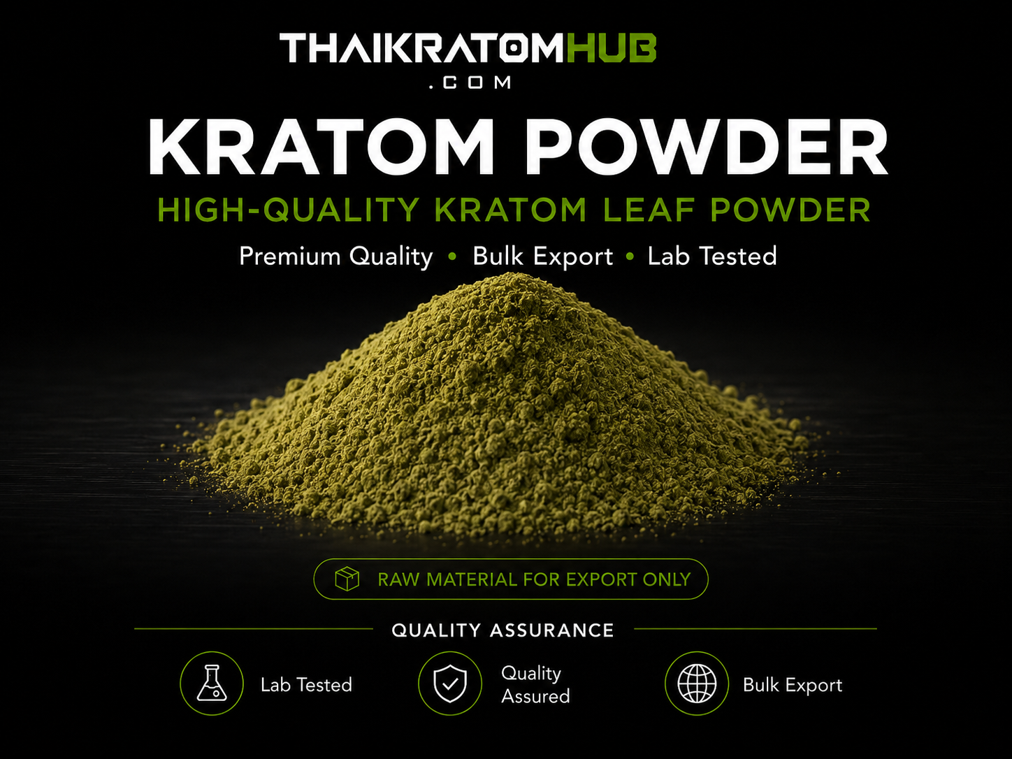 ThaiKratomHub kratom powder